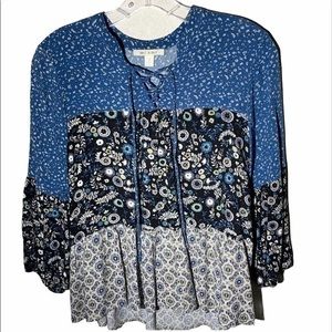 Francesca's Collections Bohemian Shirt